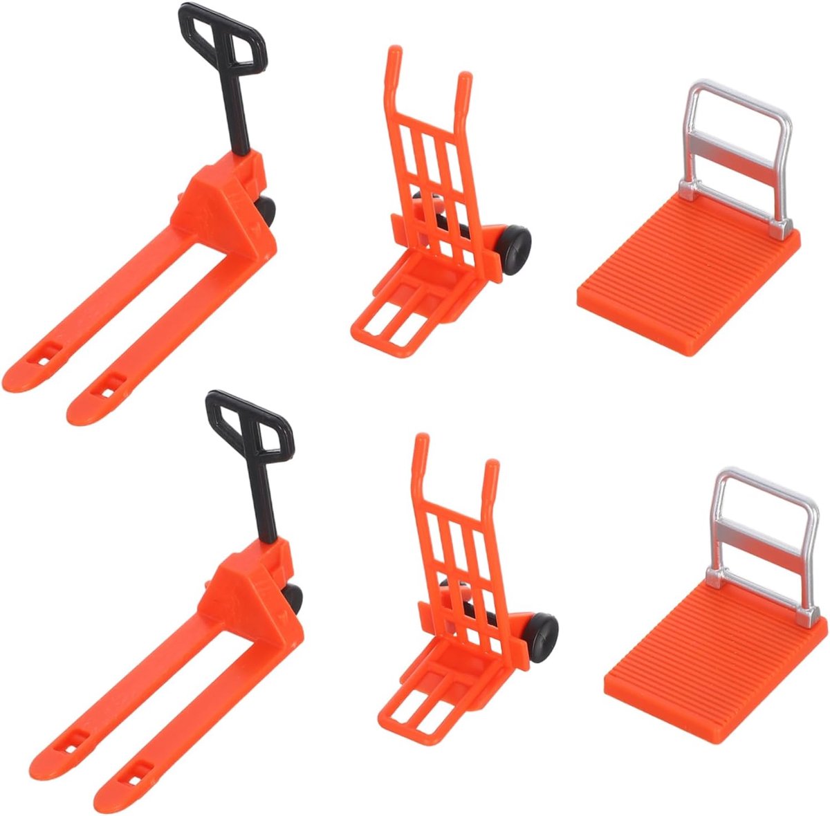 mini heftruck speelgoed mini handkar cognitieve educatie realistisch ontwerp compact formaat rood