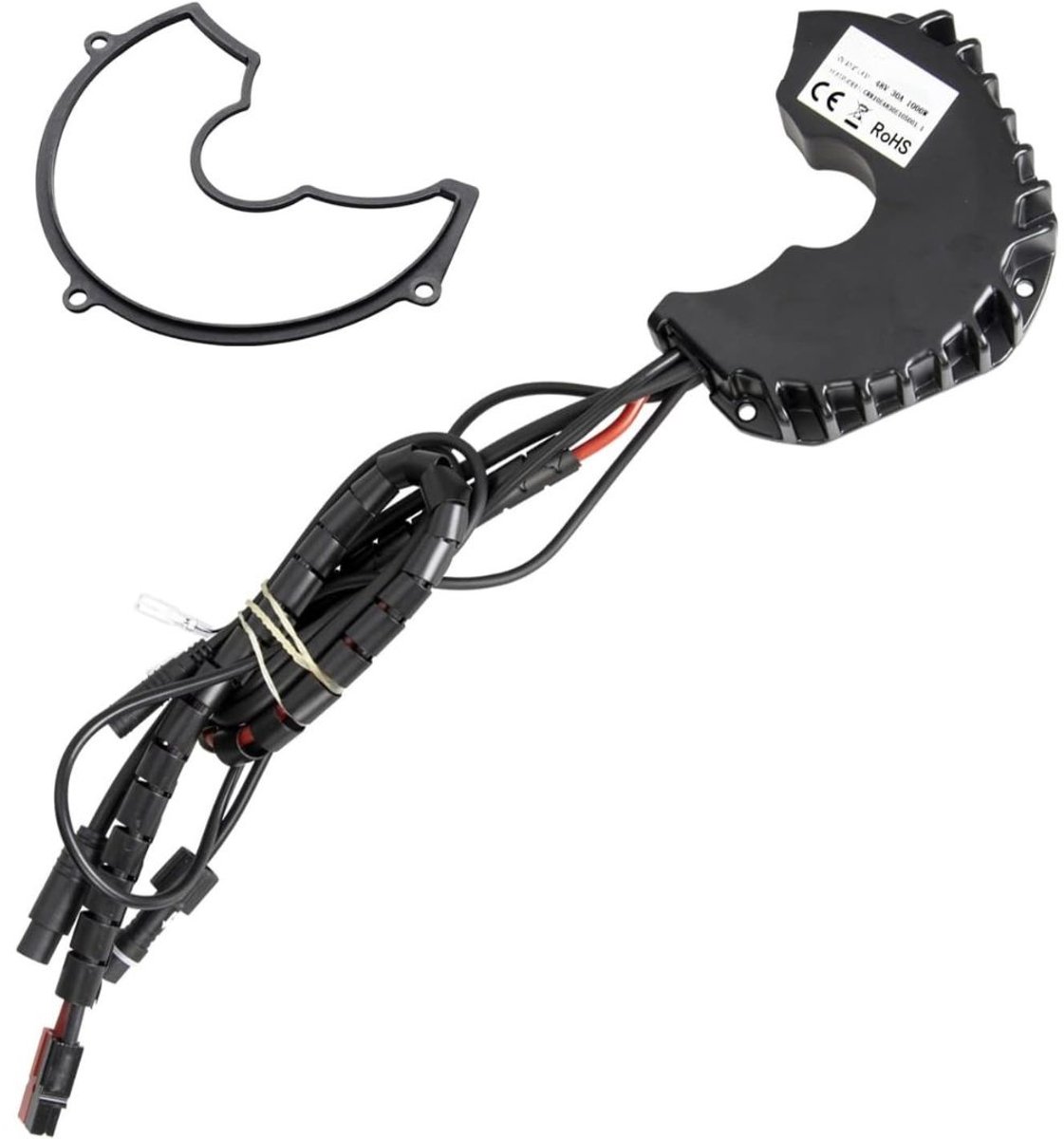 mmp elektrische fiets middenmotor fiets zwart 16cm x 16cm x 7cm