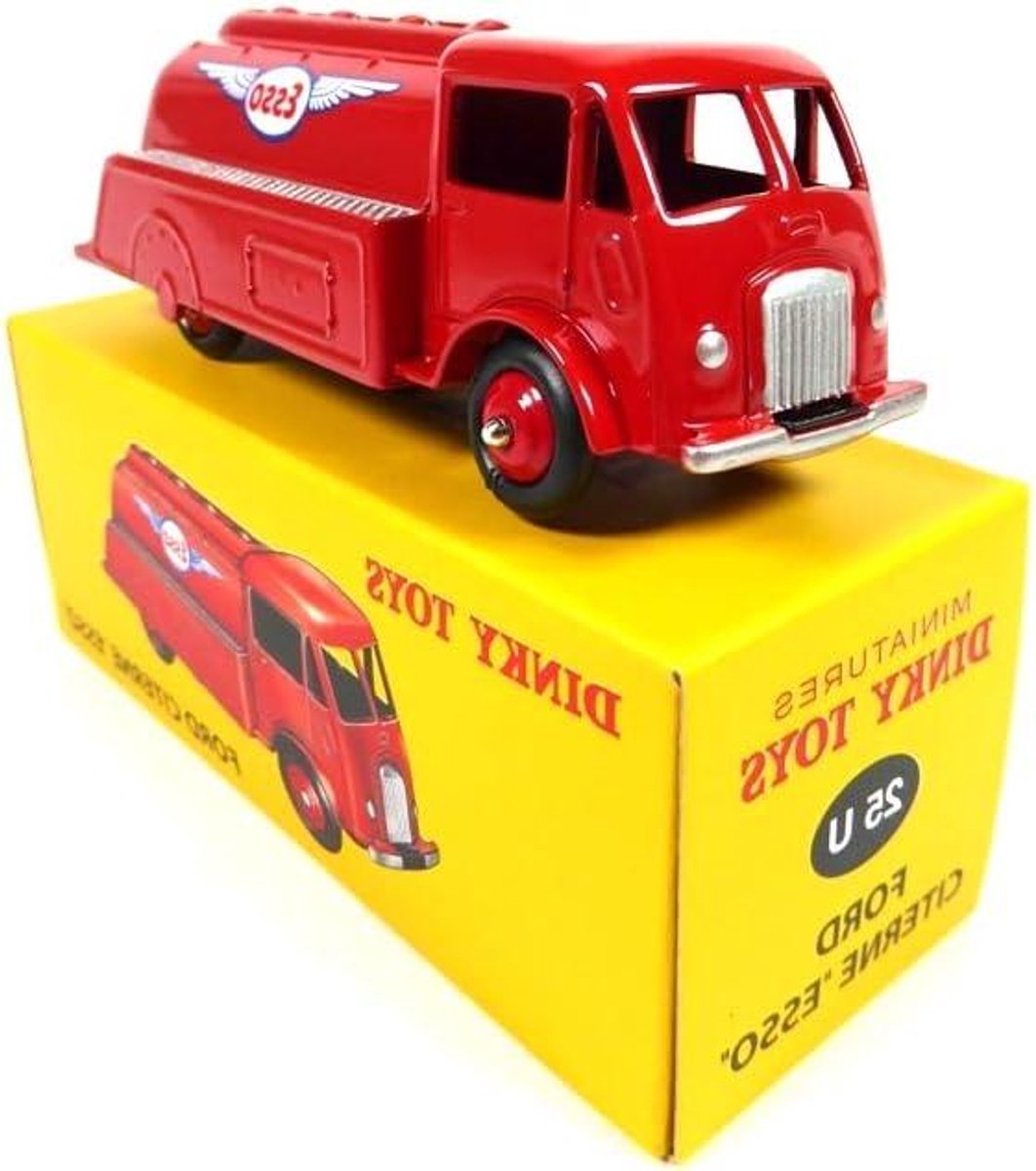 model tankwagen speelgoed auto verzamelen speelgoed replica dinky toys schaal 1 43 rood