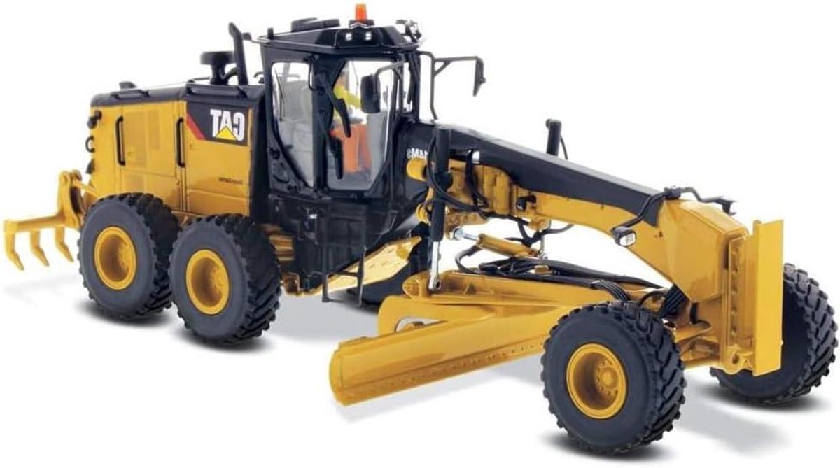 motor grader model grader replica verzamelaars model schaalgetrouwe metalen replica schaal 1 50 geel