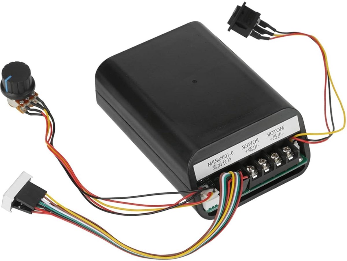 motor toerentalregelaar dc snelheidsregelaar motor snelheid instellen cw ccw rotatie 10 55v 40a zwart