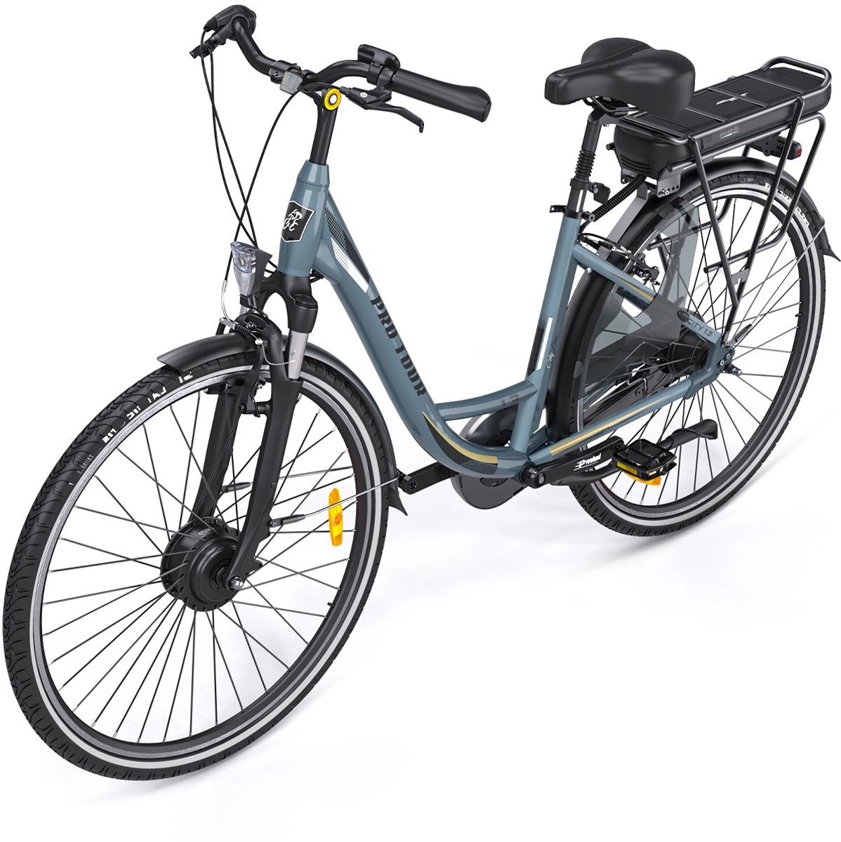 nettlife elekctrische fiets city 1 3 250w tot 25km h bereik 35 45km ip54 shimano 7 versnellingen mannen vrouwen