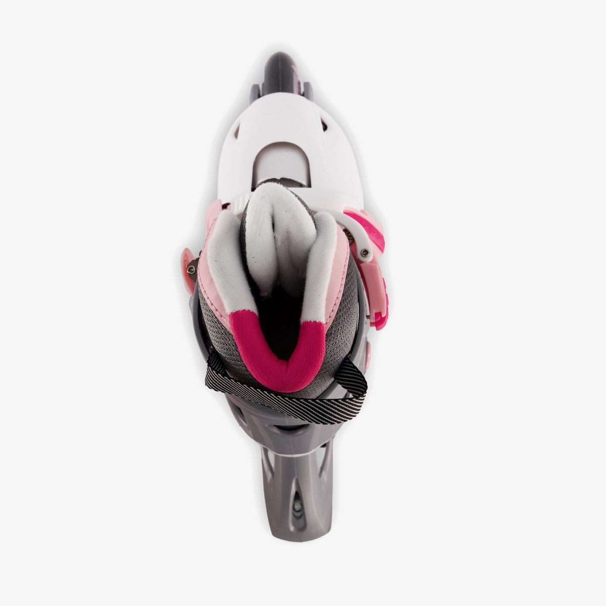 Osaga kinder hardboot skeelers wit roze - Maat 30/33 Inlineskates kopen online