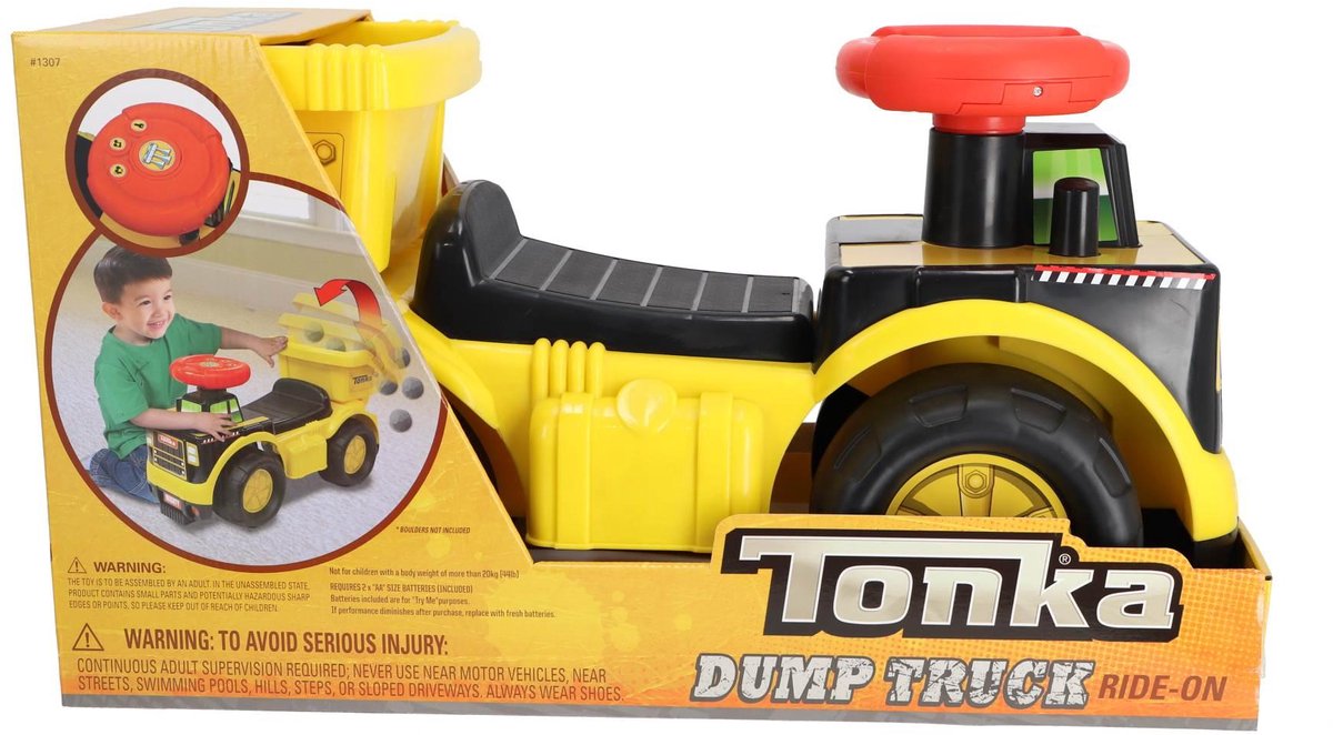 OttoSimon loopfiguur dumptruck speelgoed vrachtwagen voor kinderen. Speelgoedvoertuig kopen online