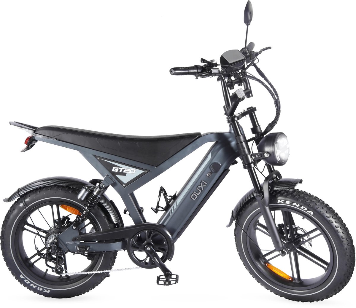 ouxi gt20 fatbike steengrijs 720wh