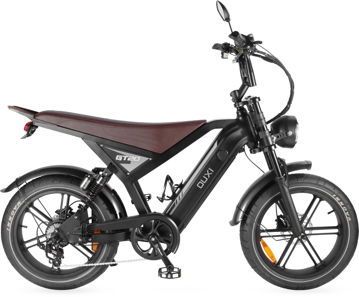 ouxi gt20 fatbike zwart 720wh