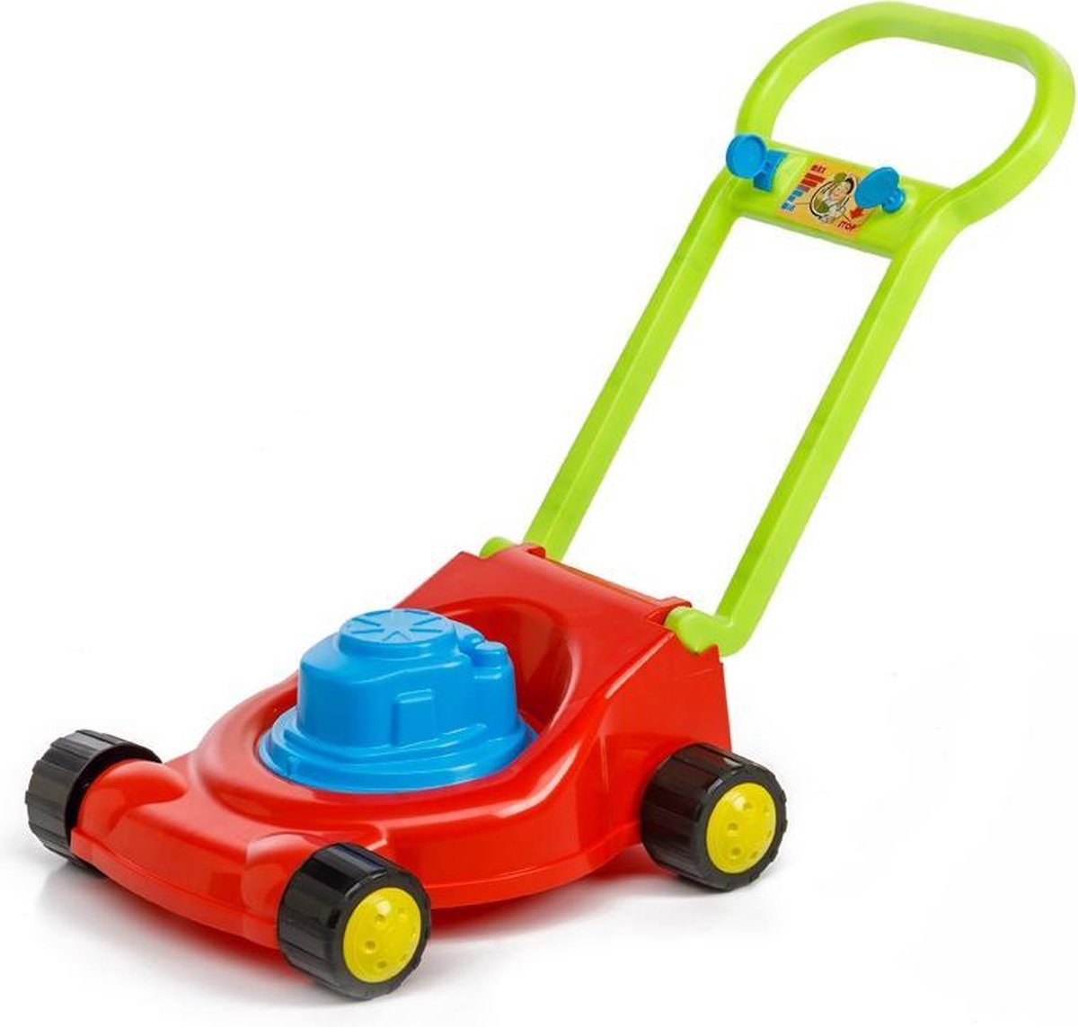 paradiso toys grasmaaier junior 54 x 36 cm rood groen