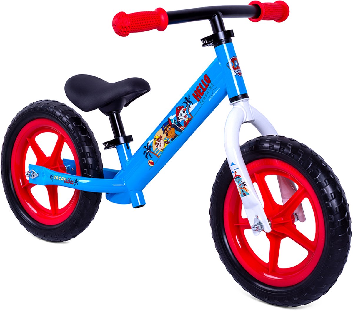 paw patrol balance bike loopfiets blauw 11 inch jongens nickelodeon