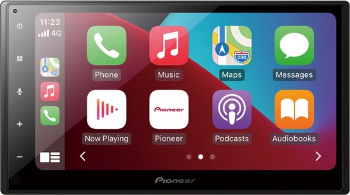 pioneer sph da160dab multimedia autoradio met o a carplay 2 din