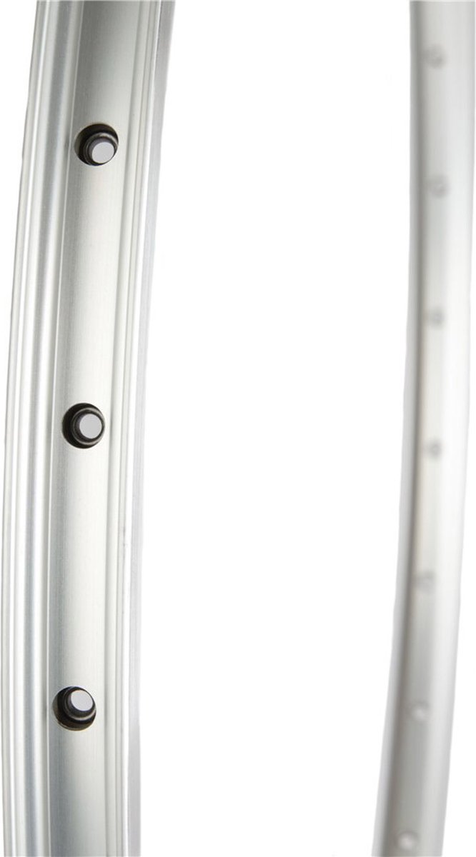 Primax E STR19 26" velg 559 x 19C - 36 gaats - 14 spaken / Frans ventiel - Zilver met remrand Fietswiel kopen online