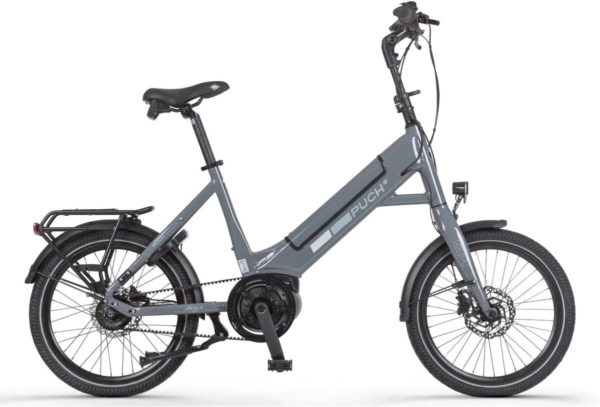 puch e compact n8 belt active plus 500 elektrische unisex fiets bosch active plus gen3 middenmotor