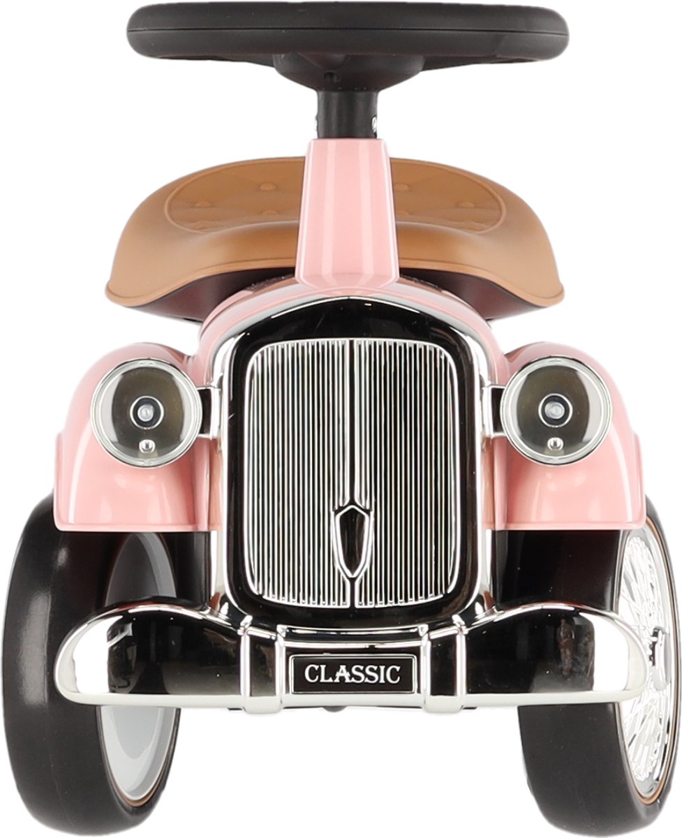 puck loopauto vintage roze