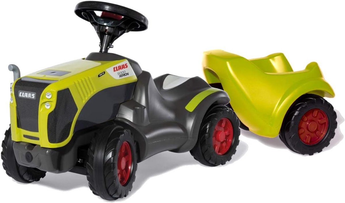 rolly toys minitrac claas xerion met aanhanger