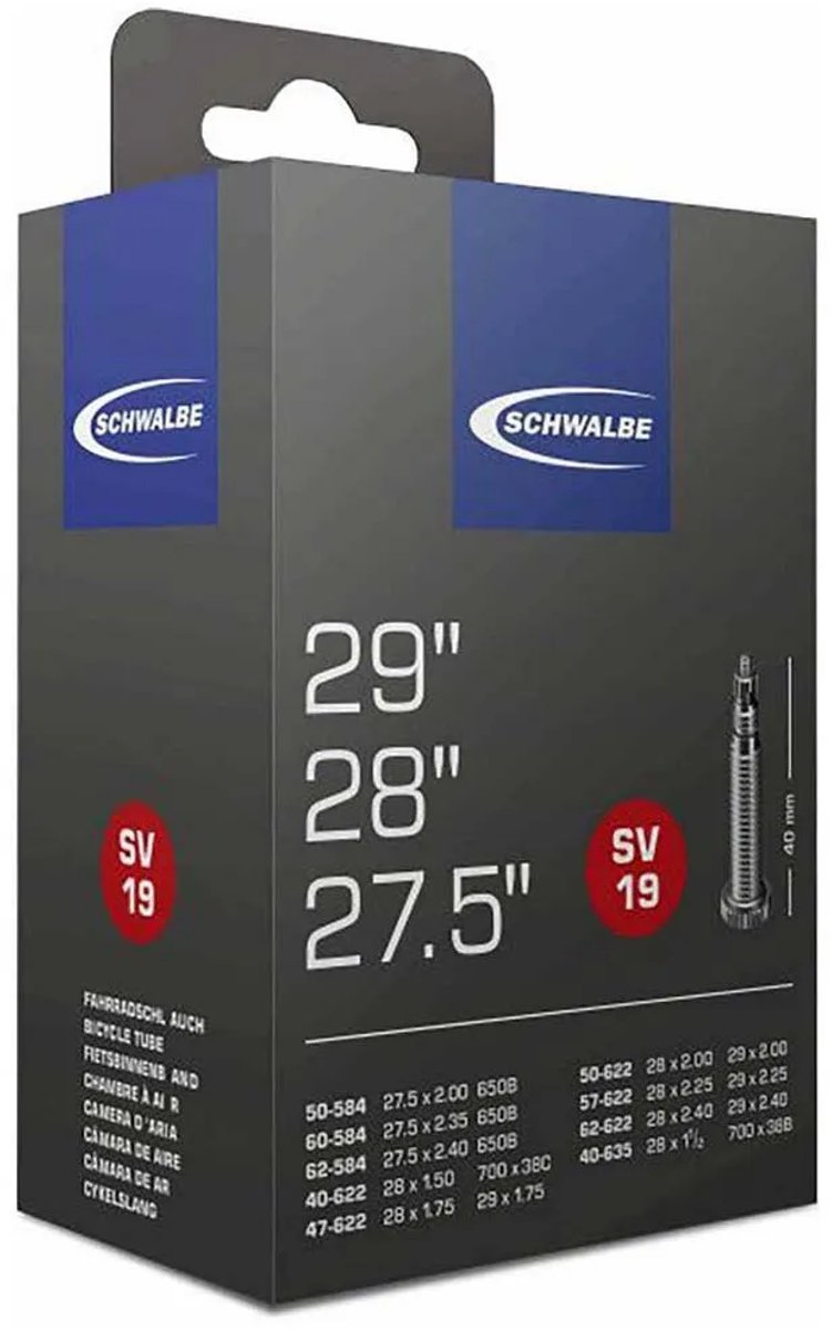schwalbe sv19 freeride presta 60 mm binnenband transparant 27 5 29 54 75