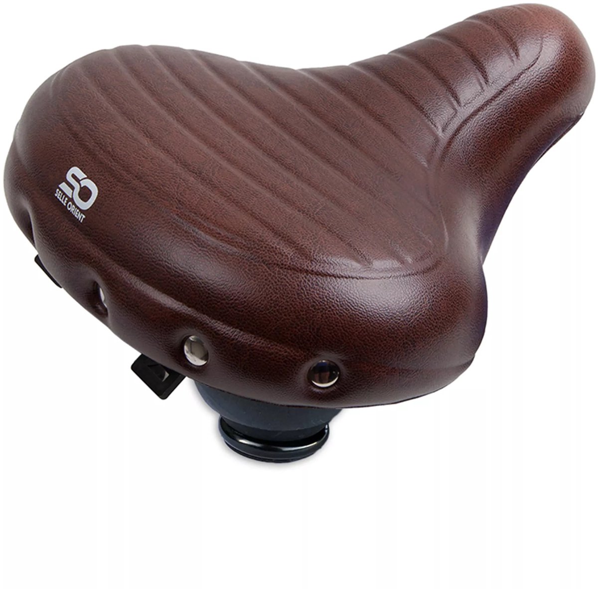 Selle Orient Relax Premium Fietszadel - Waterdicht - Bruin - Comfort Fiets kopen online