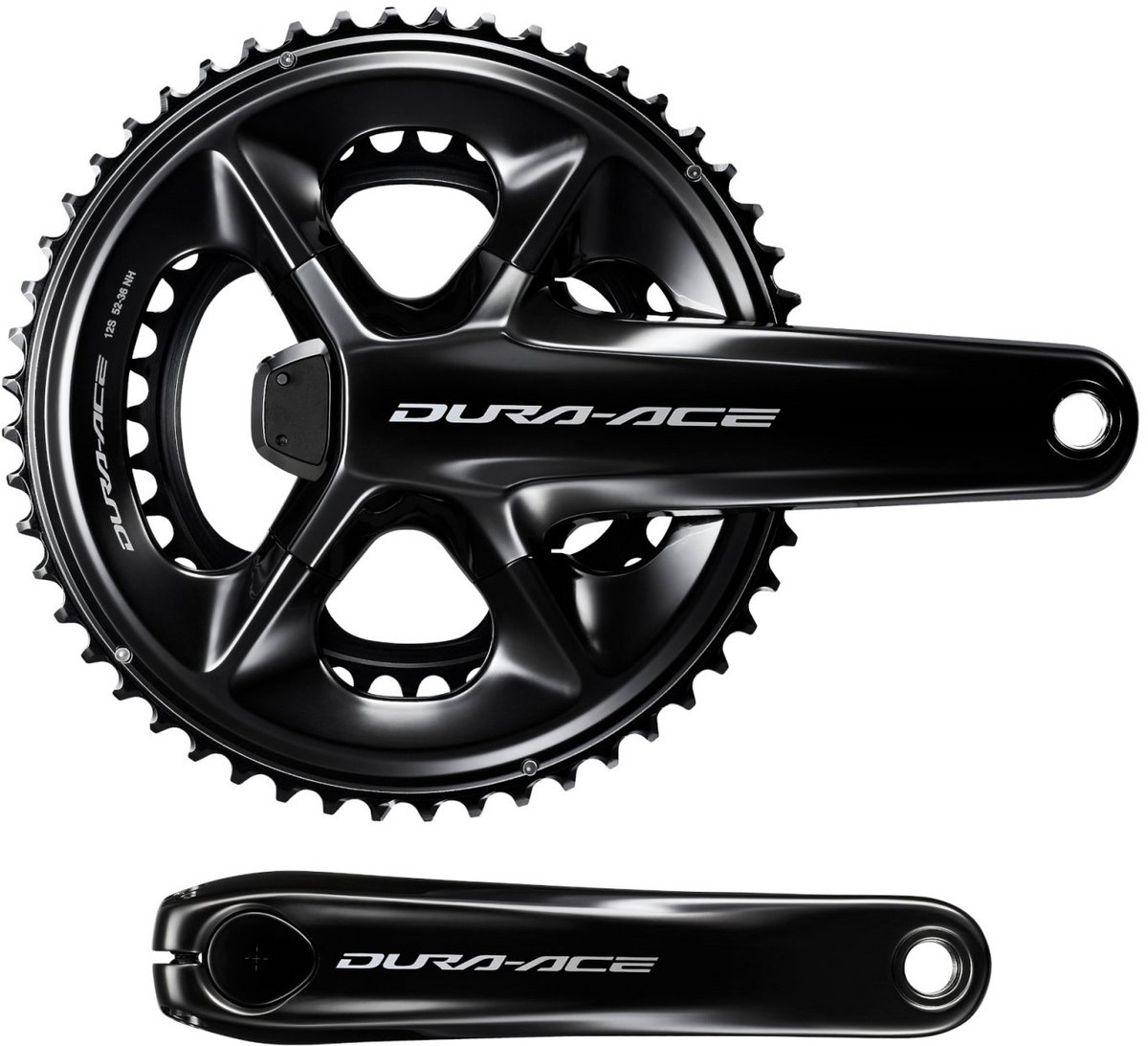 Shimano Dura-Ace FC-R9200-P Powermeter Crankstel | 2x12 | Dubbelzijdig | incl. kettingbladen - 170 | 52/36 Fiets (elektrisch) kopen online