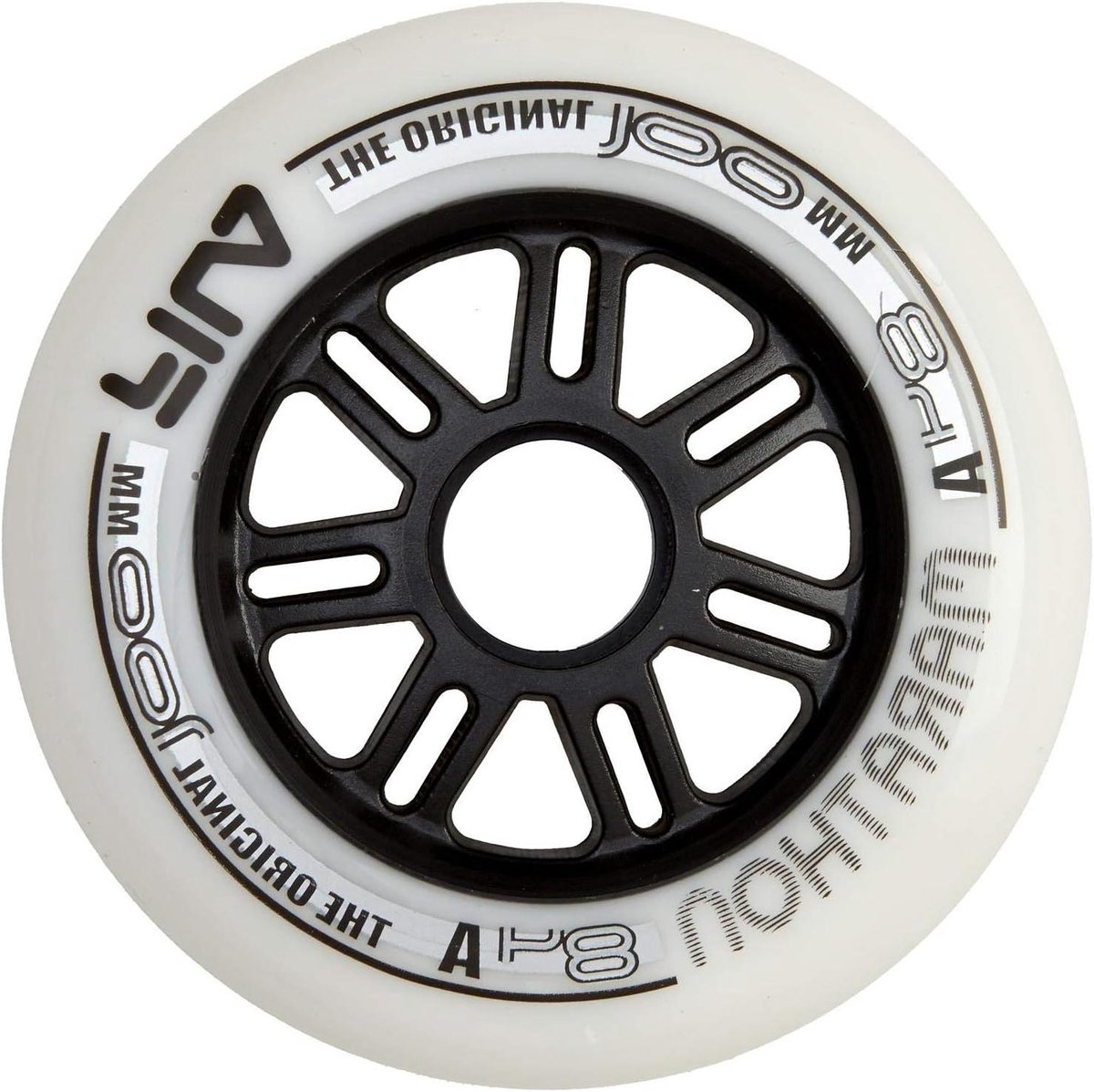 skate wielen rolschaats wielen snel skaten hoge kwaliteit kunststof 8x80mm 82a wit