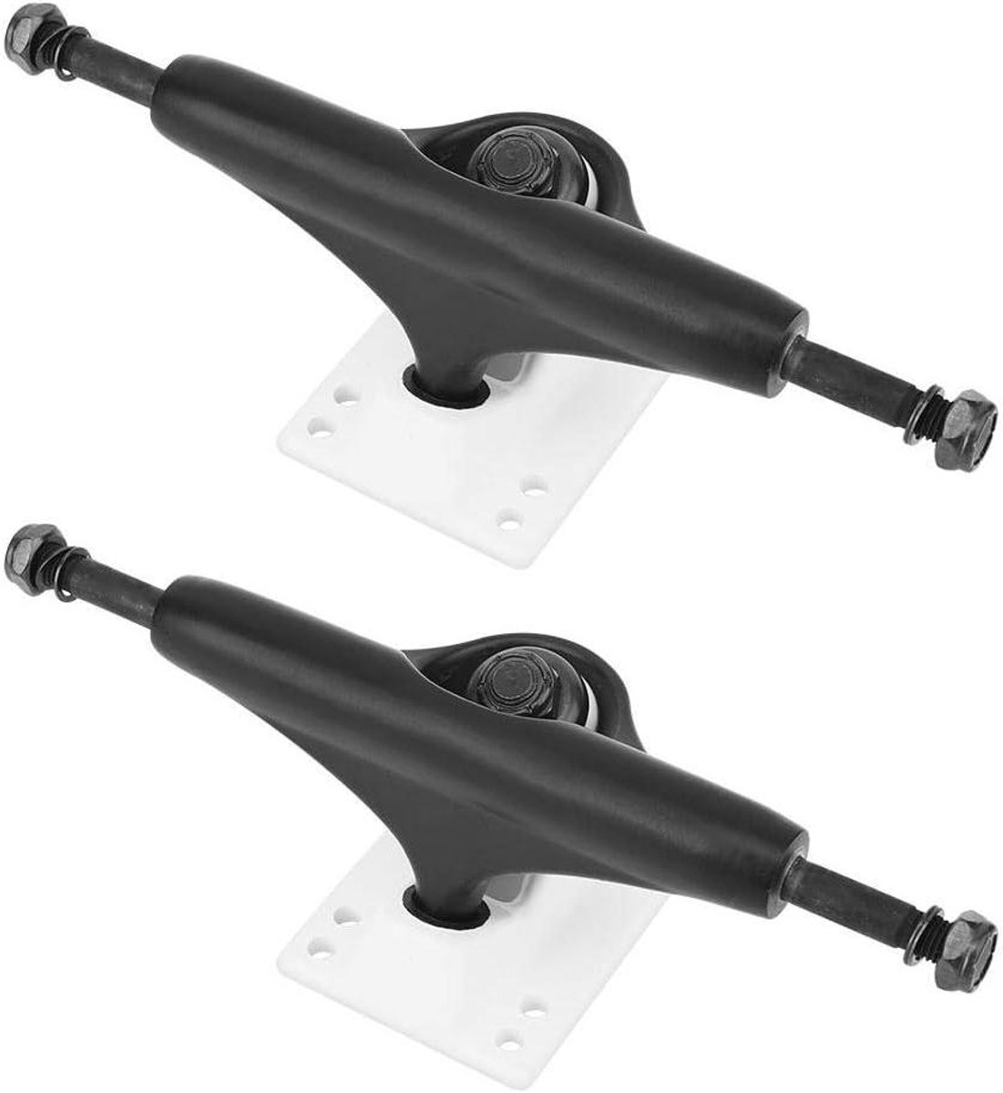 Skateboard Beugel - Skating Board Onderdeel - Montage van Trucks - Universele Bevestiging - 5 inch - Zwart Skateonderdeel kopen online