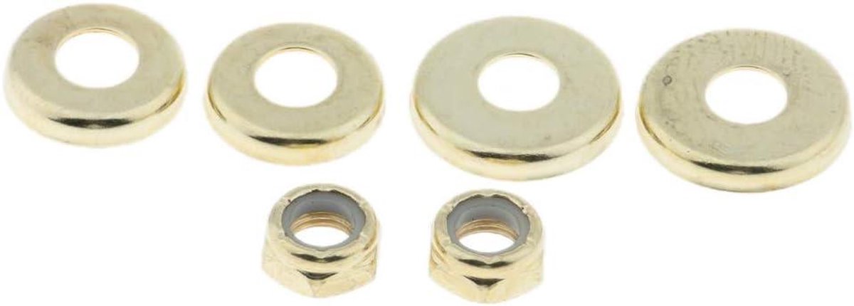 skateboard bushings wasmachines longboard onderdelen skateboard reparatie verdikte bushings 26mm 22mm goud