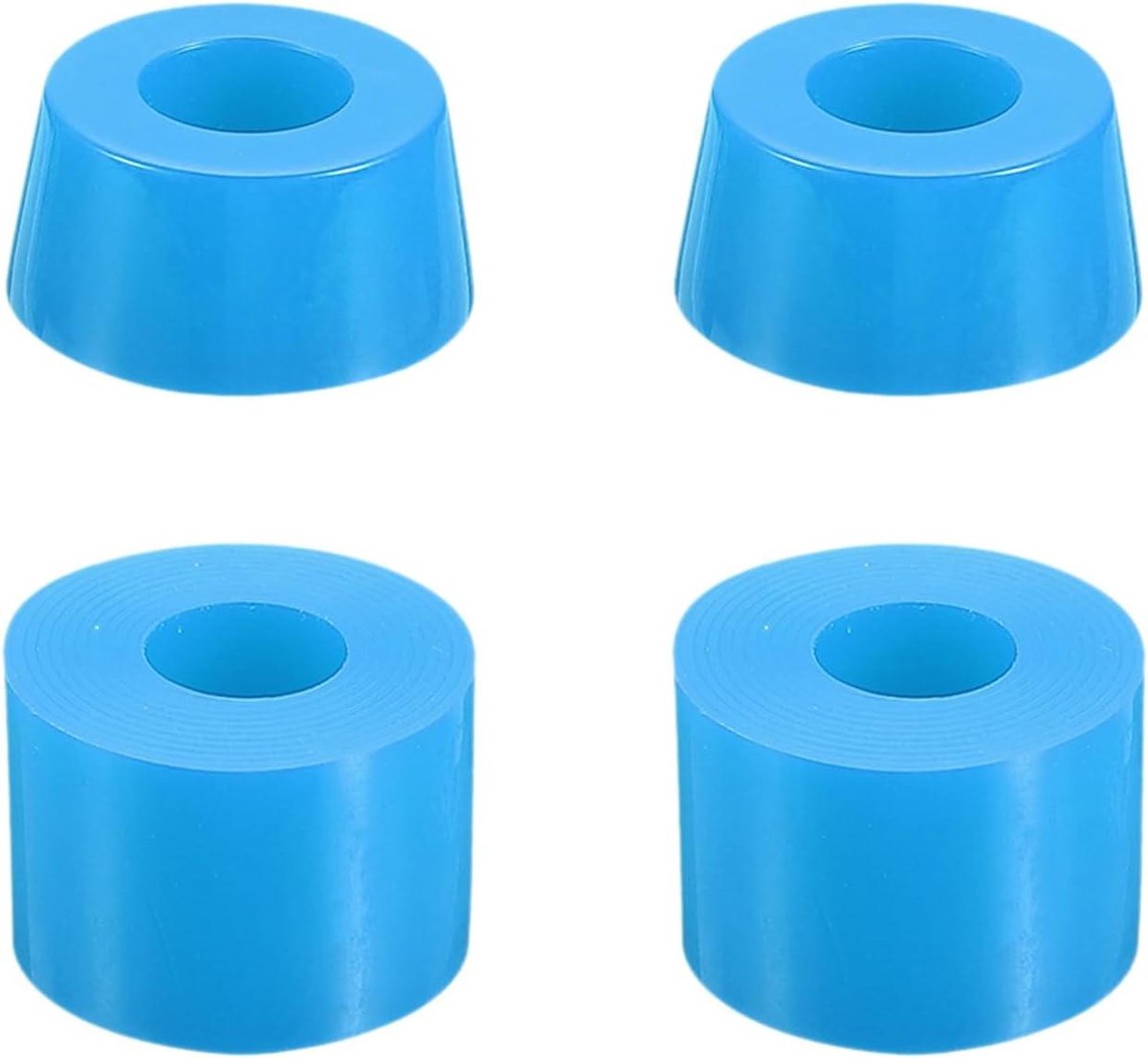skateboard bussen truck bushings soepeler rijden slijtvast pu materiaal 23 x 16 mm blauw
