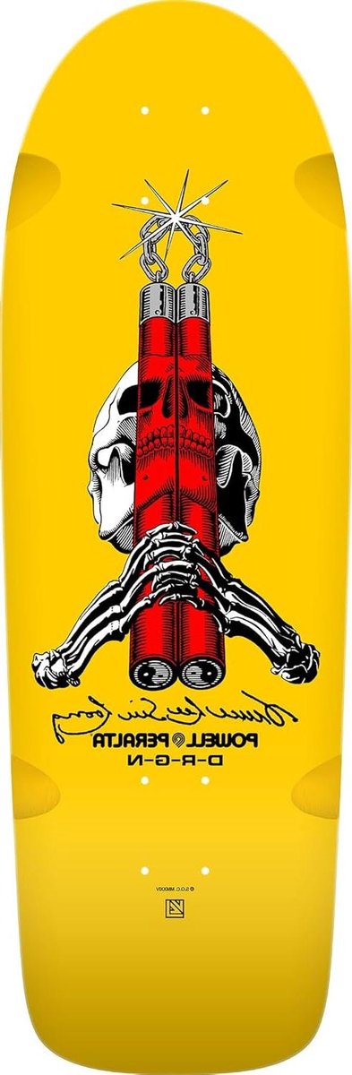 skateboard deck deck skateboard skateboarden bruce lee collab 254 x 762 cm geel