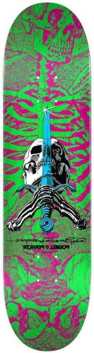 skateboard deck plank straat skatepark 7 laags esdoorn 8 inch breed groen