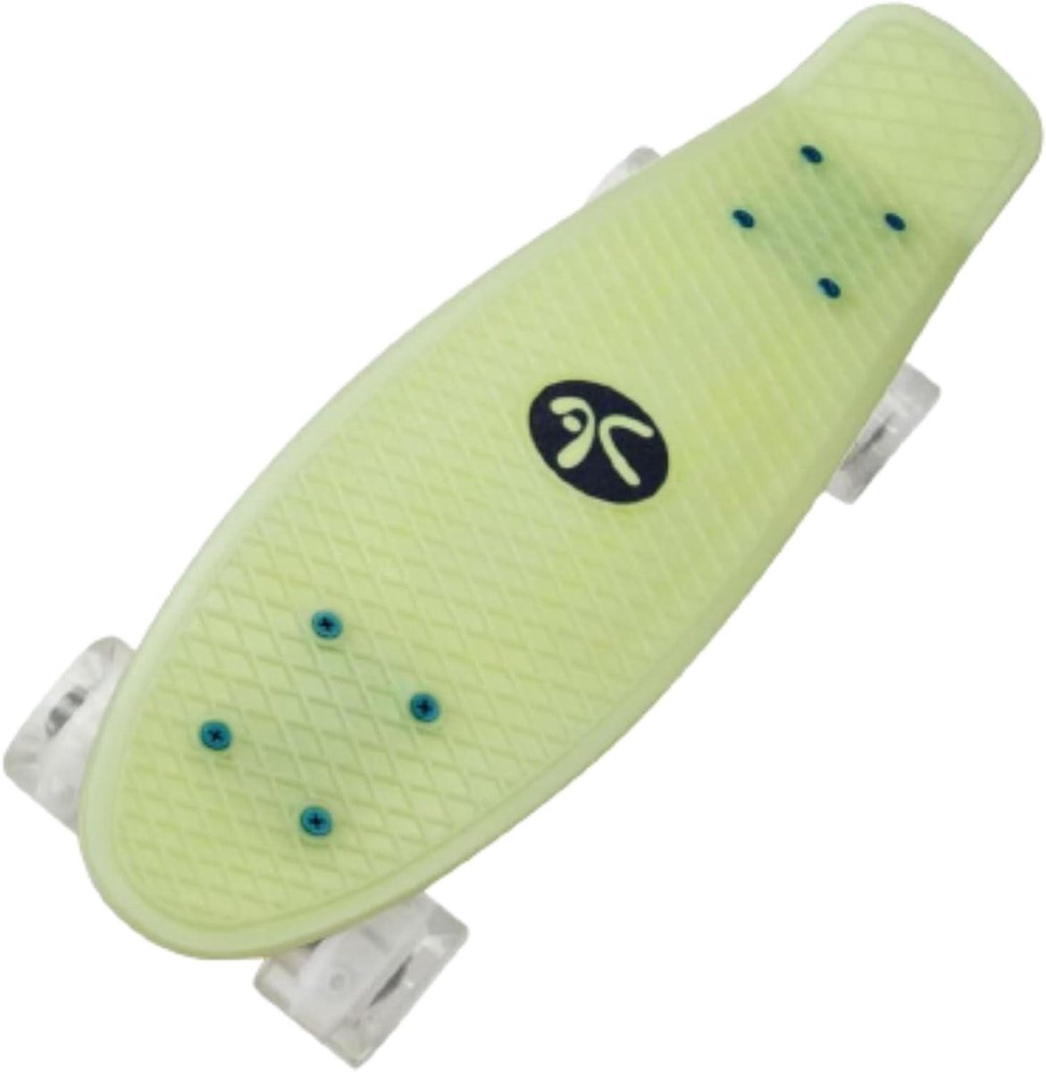 Skateboard met Lichtwielen - Glow in the Dark Board - Avond Skaten - Batterijloze LED Wielen Skateonderdeel kopen online
