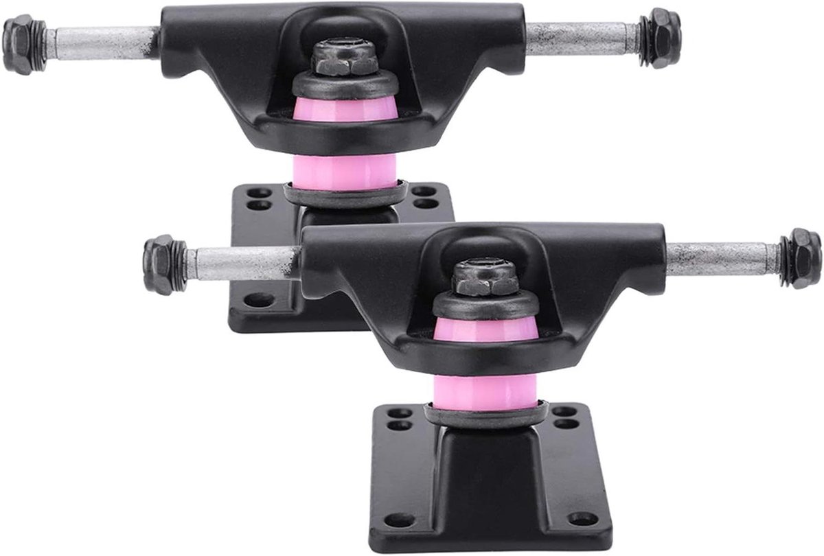 Skateboard Trucks - Longboard Onderdelen - Snel Rijden - Geïntegreerd Ontwerp - 3.25 Inch - Zwart Skateonderdeel kopen online