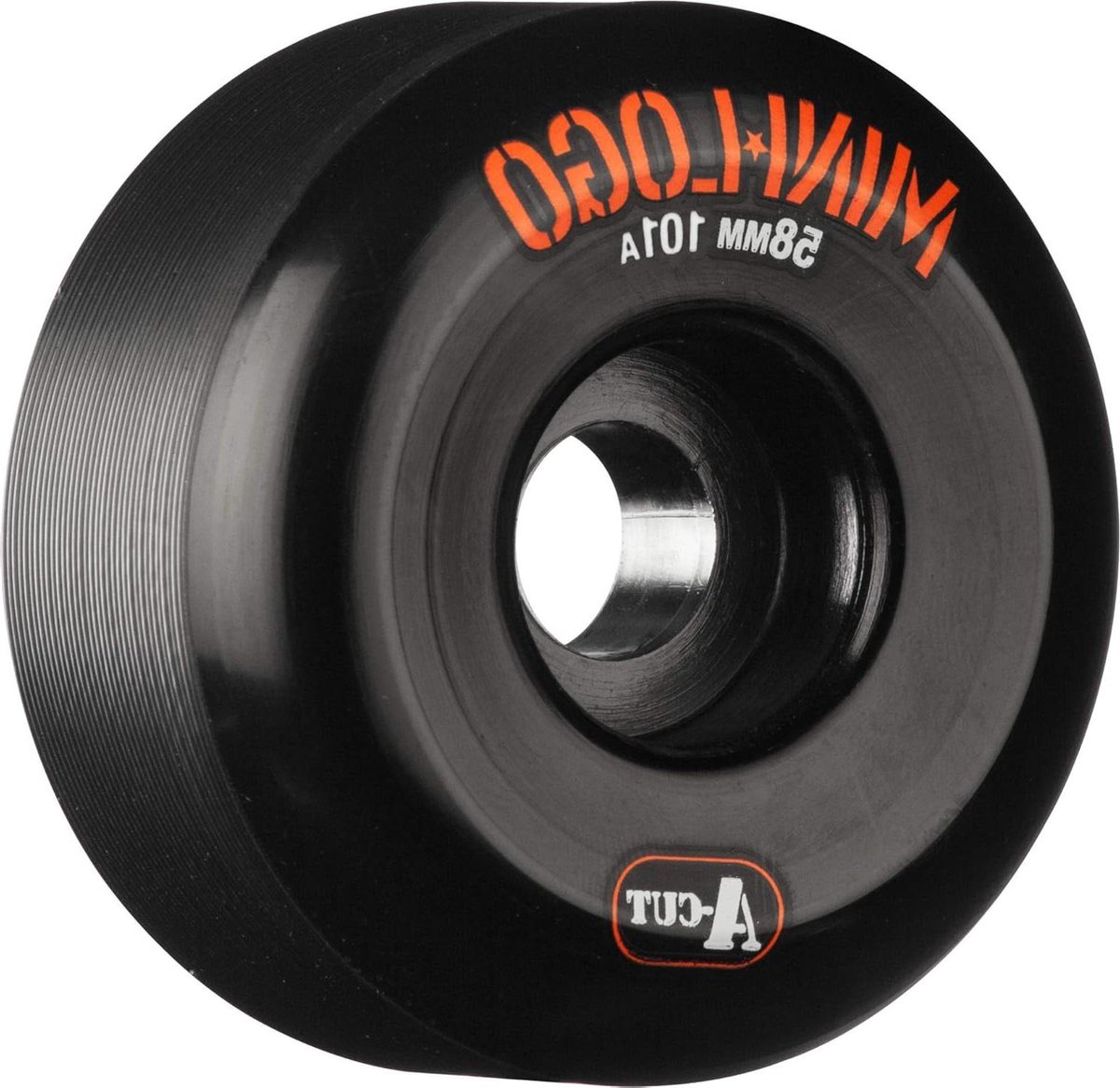 skateboard wielen wielen set skateboarden hoge rebound 58 mm zwart