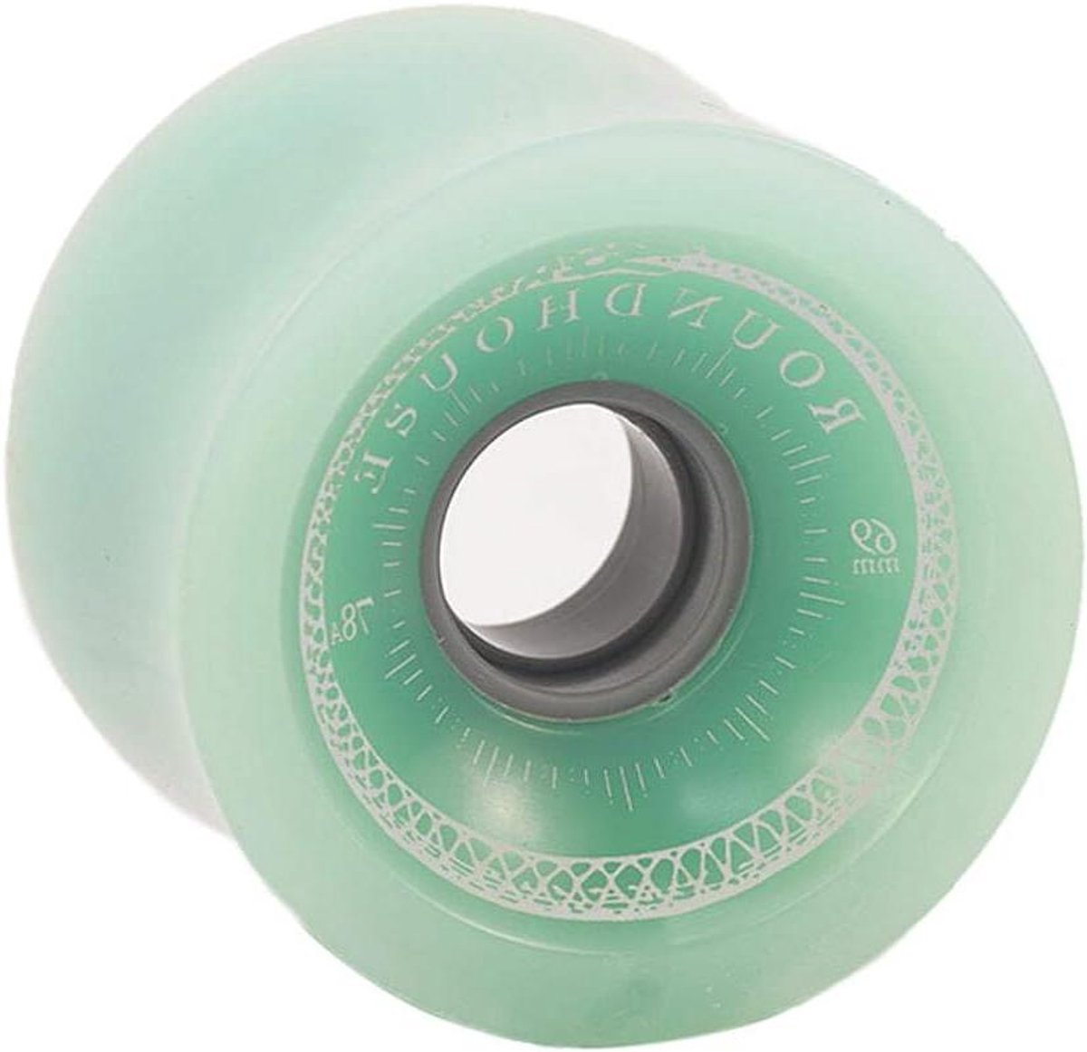 skateboardwielen surfskate wielen carven en cruisen concaaf profiel 69 x 52 mm groen