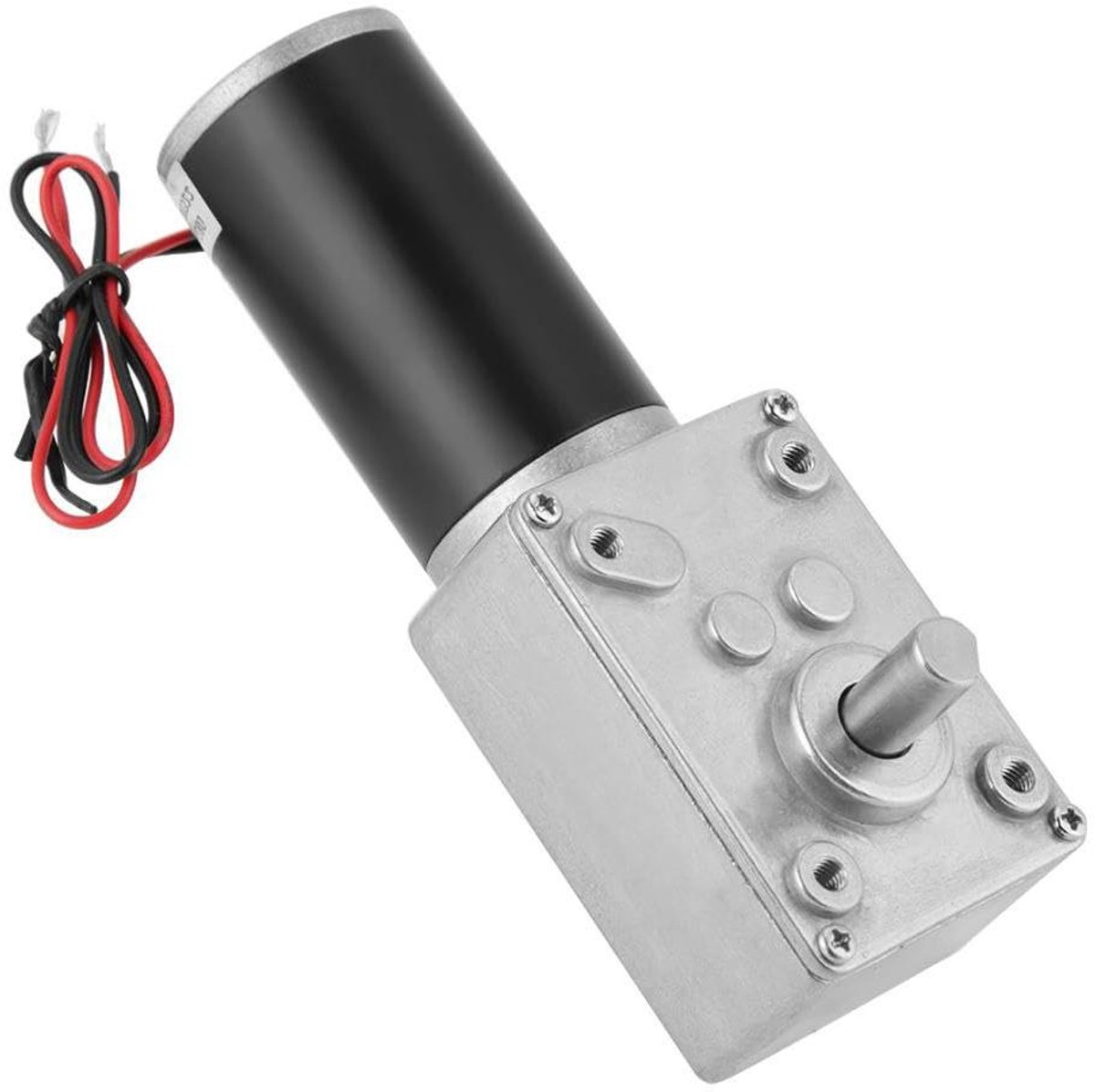 Snelheid Motor - DC Motor - Modelbouw - Zelfvergrendelende Functie - 12V 12RPM - Zilver Loopmotor kopen online