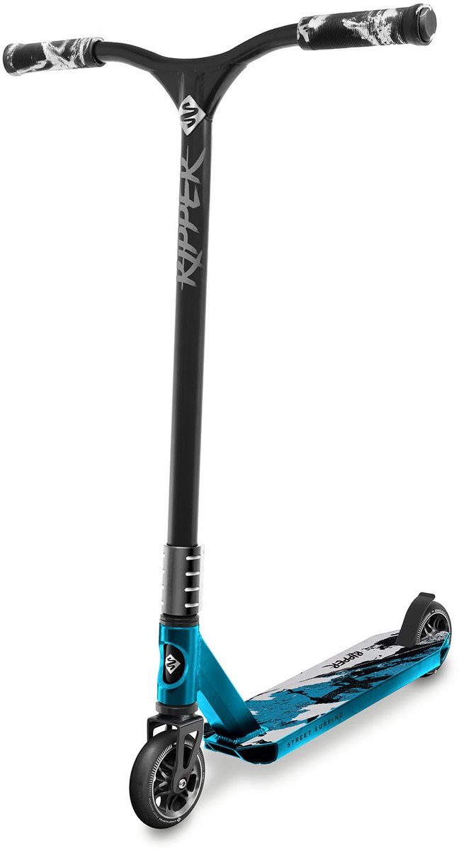 Street Surfing - Ripper Stuntstep - Blue Scratch - 110mm Wielen Step kopen online