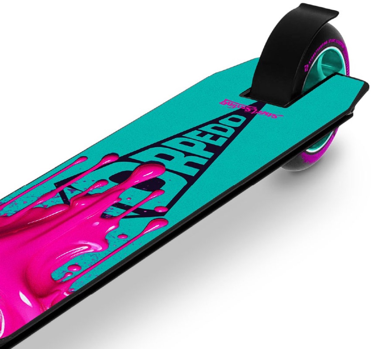 Street Surfing - Torpedo Stuntstep - Pink Drizzle - 100mm Wielen Step kopen online