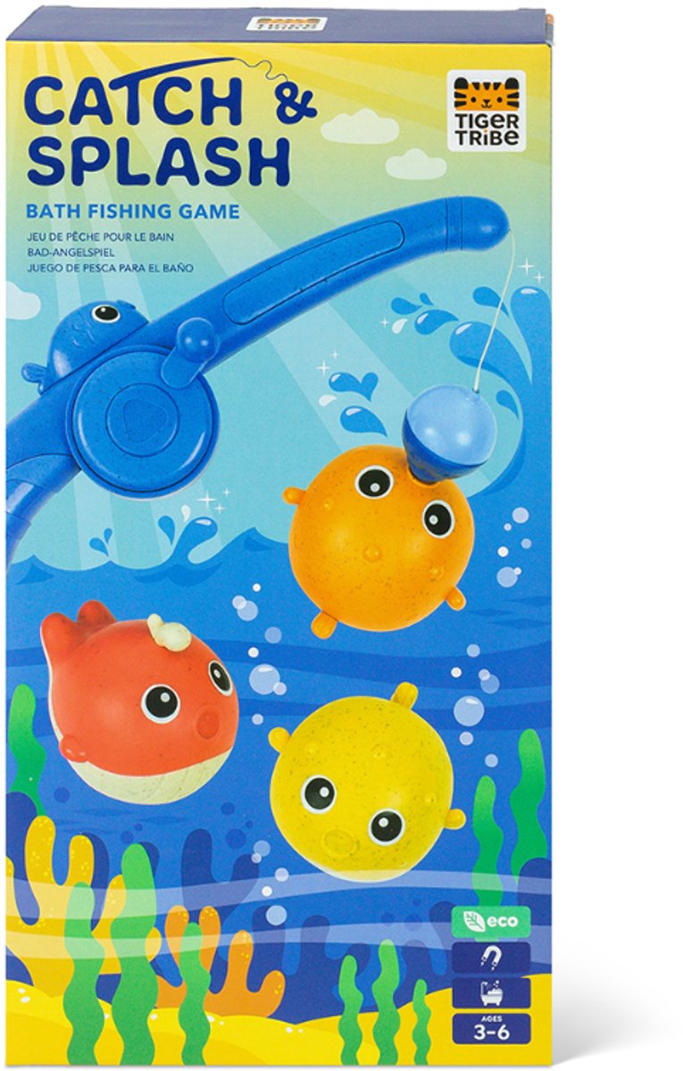 Tiger Tribe badspeelgoed visspel Catch & Splash - magnetisch hengelspel. Step kopen online