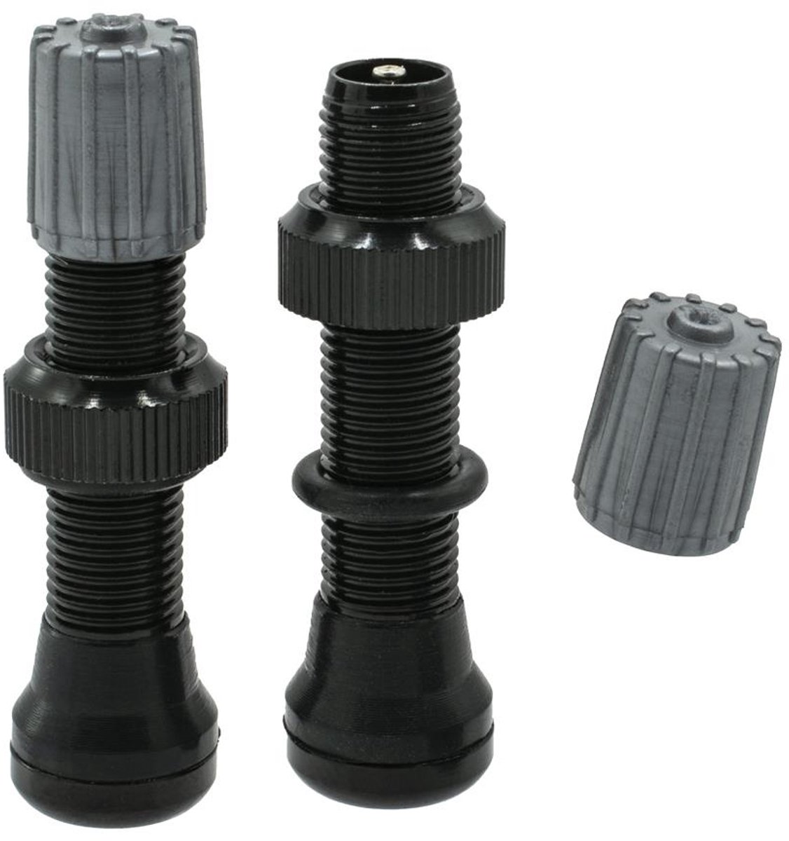 Trezado Schrader Ventielen - Tubeless Systeem - Zwart - 30mm - Set van 2 Eenwieler kopen online