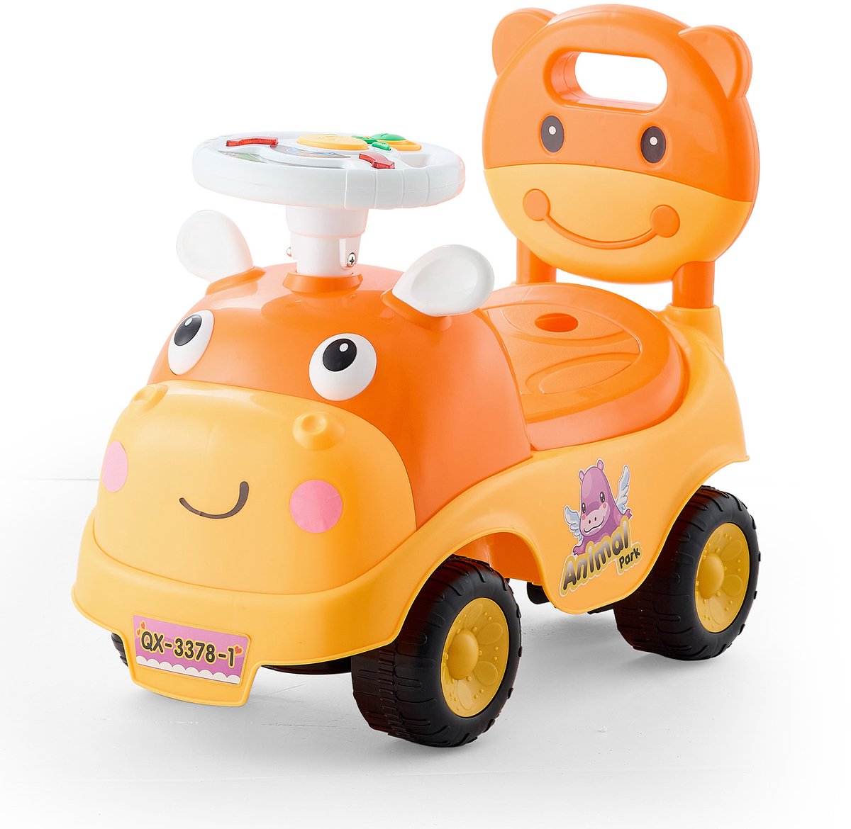 vevor kinderloopauto 22 kg loopvoertuig looprek 500 x 240 x 415 mm