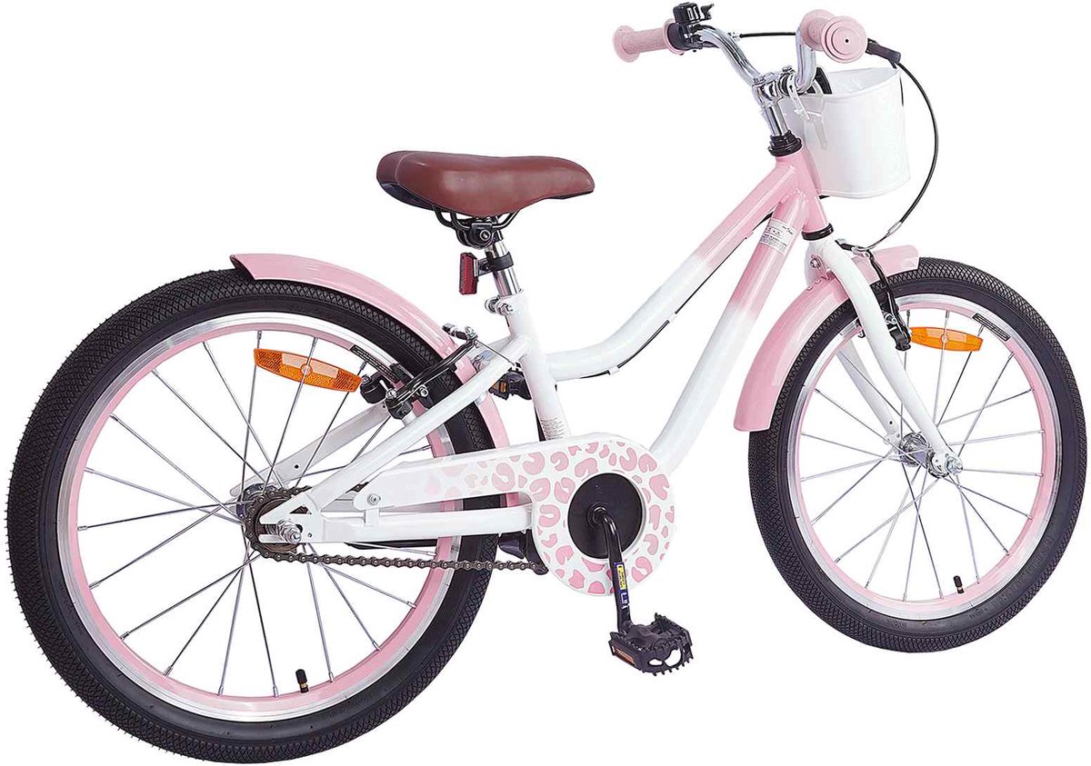 vidaXL - Kinderfiets - Met - Zijwieltjes - 18 - Inch - voor - 5-7 - jaar - oud Fiets kopen online