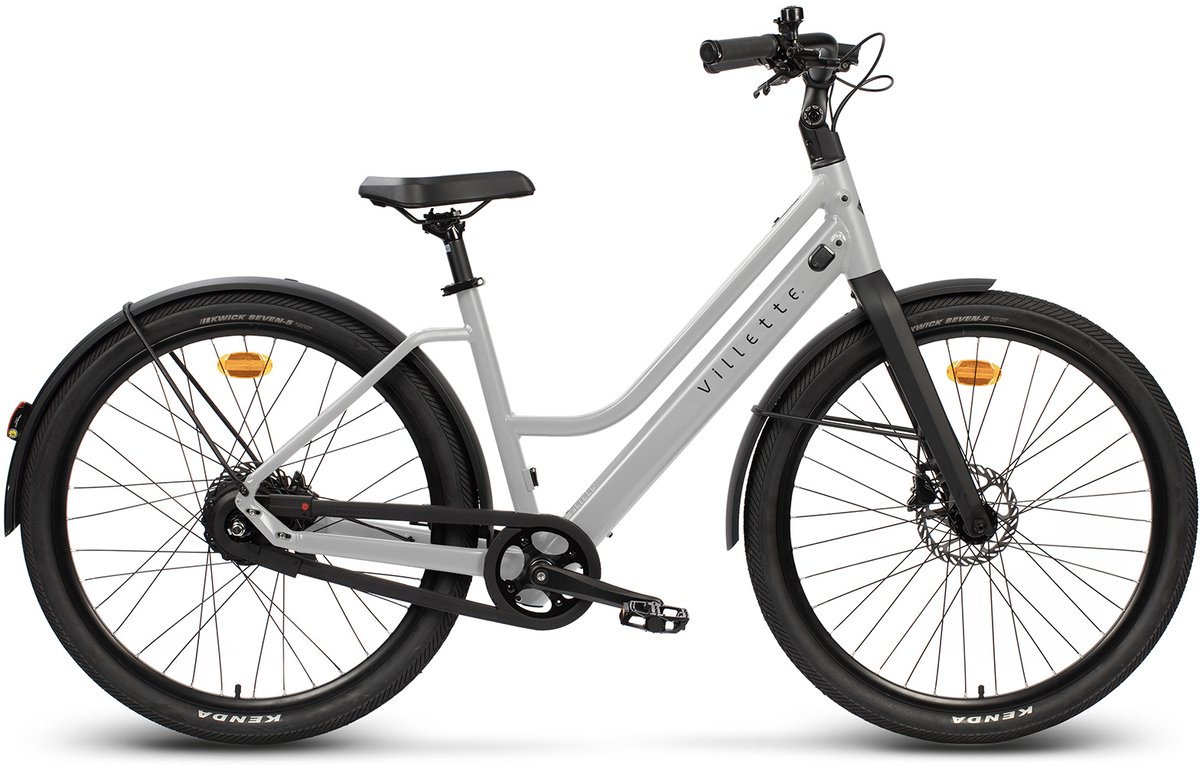 villette le mouvement gl elektrische stadsfiets automaat 10 ah wit