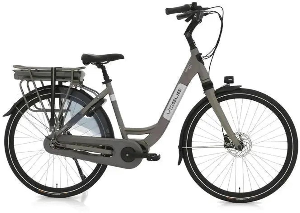 Vogue Infinity Elektrische Fiets Middenmotor Bafang M200 13Ah 468Wh 53cm met Hydraulische remmen - Mat Grijs Fiets (elektrisch) kopen online