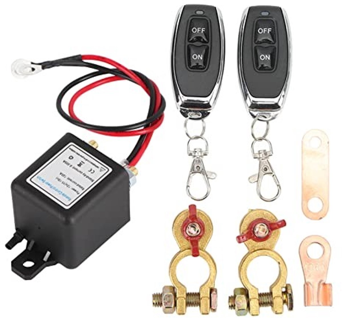 vt goods op afstand bediende accu ontkoppelingsschakelaar accu schakelaar voor auto s zwart afstandsbediening laag energieverbruik 120a