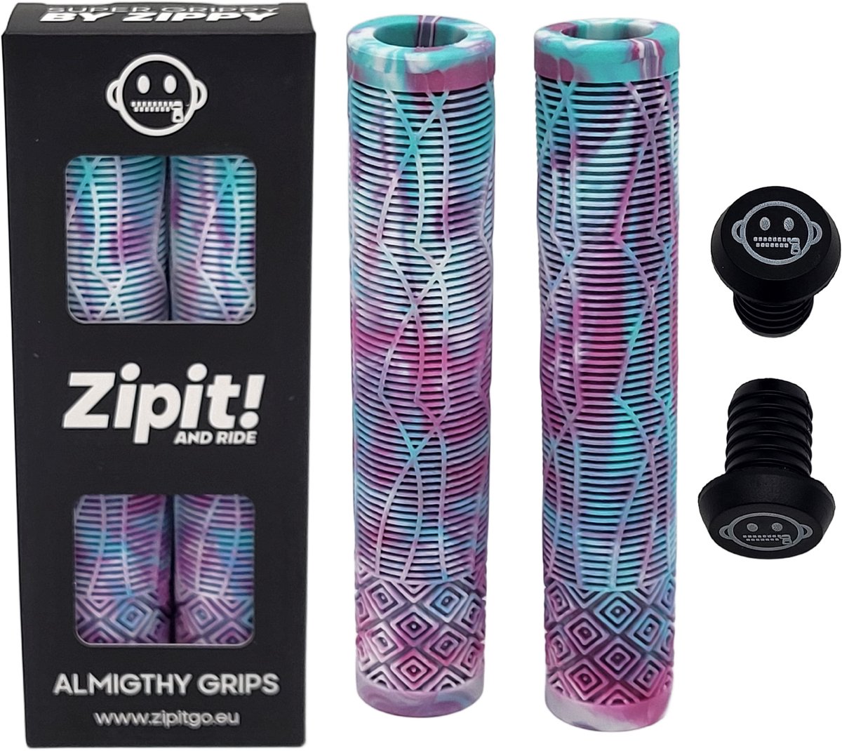 Zipit Almighty Grips 160mm Triple Color Handvatten Step kopen online