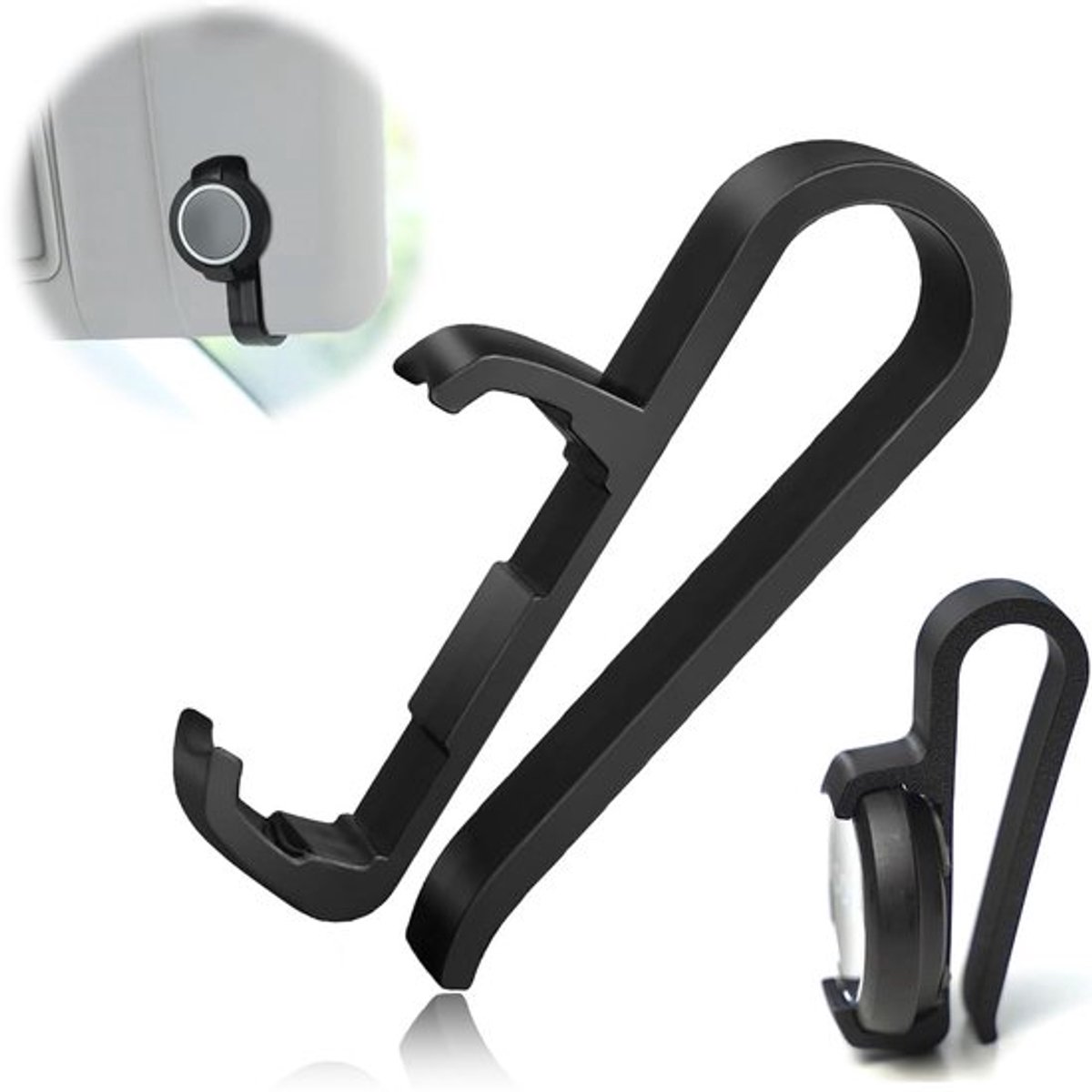 zonneklep houder praktische auto accessoires rijdassistent clip
