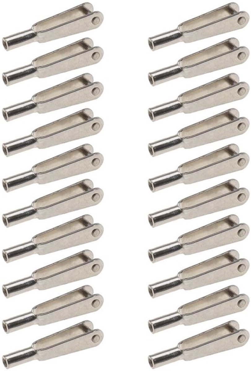 20 stuks mini snaplinks m2 draadclips zelfvergrendelende metalen klemmen bevestigingsvleugels voor op afstand bestuurbare modelvliegtuigen elektrische vliegtuigen