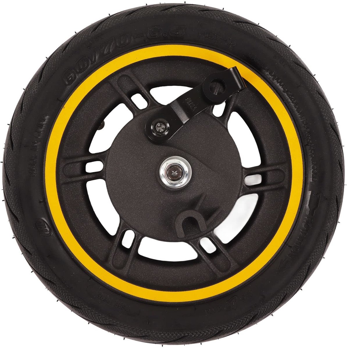allecto 10 inch elektrische scooter voorwiel vervangend accessoire hoogwaardige rubber trommelrem geschikt voor g30 ideaal voor dagelij