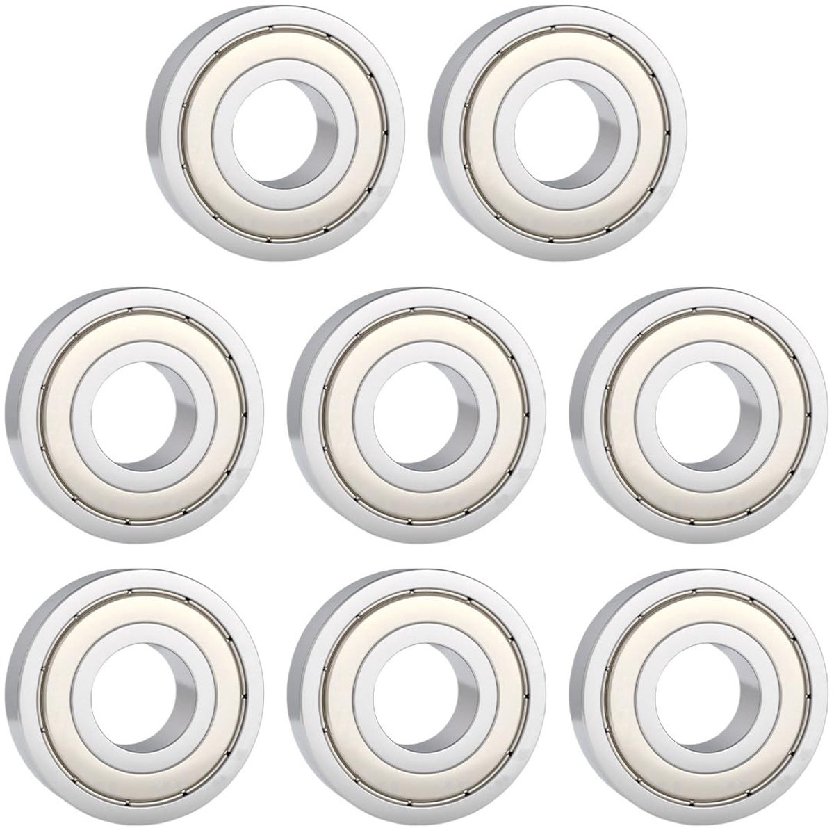 allecto 608zz kogellagers hoogwaardige kogellagers 8 stuks geschikt voor skateboards en scooters duurzaam en betrouwbaar 8 mm x 22 mm x