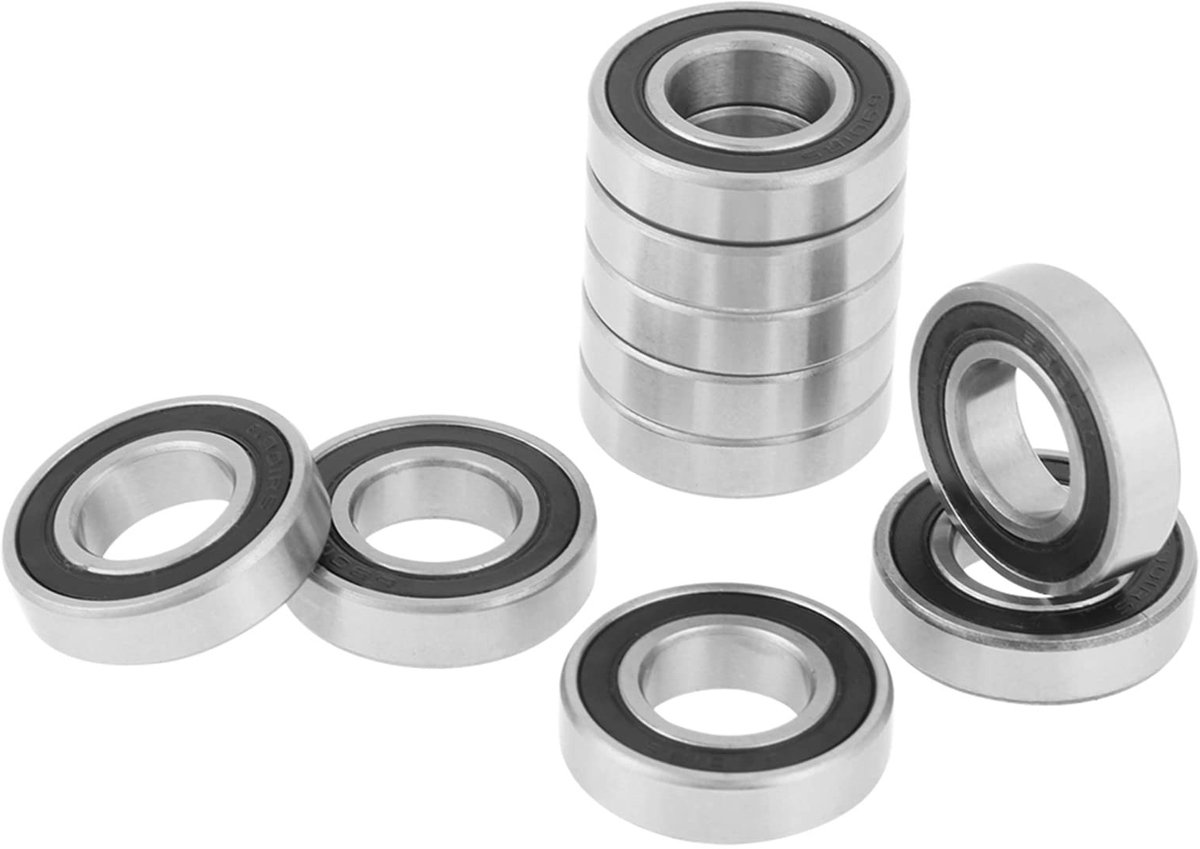 Allecto - Diepgroefkogellager - Roestvrijstalen lagers - Duurzaam en stabiel - 12x24x6mm - Ideaal voor machines - Hoogwaardige kwaliteit - Geschikt... Skateonderdeel kopen online