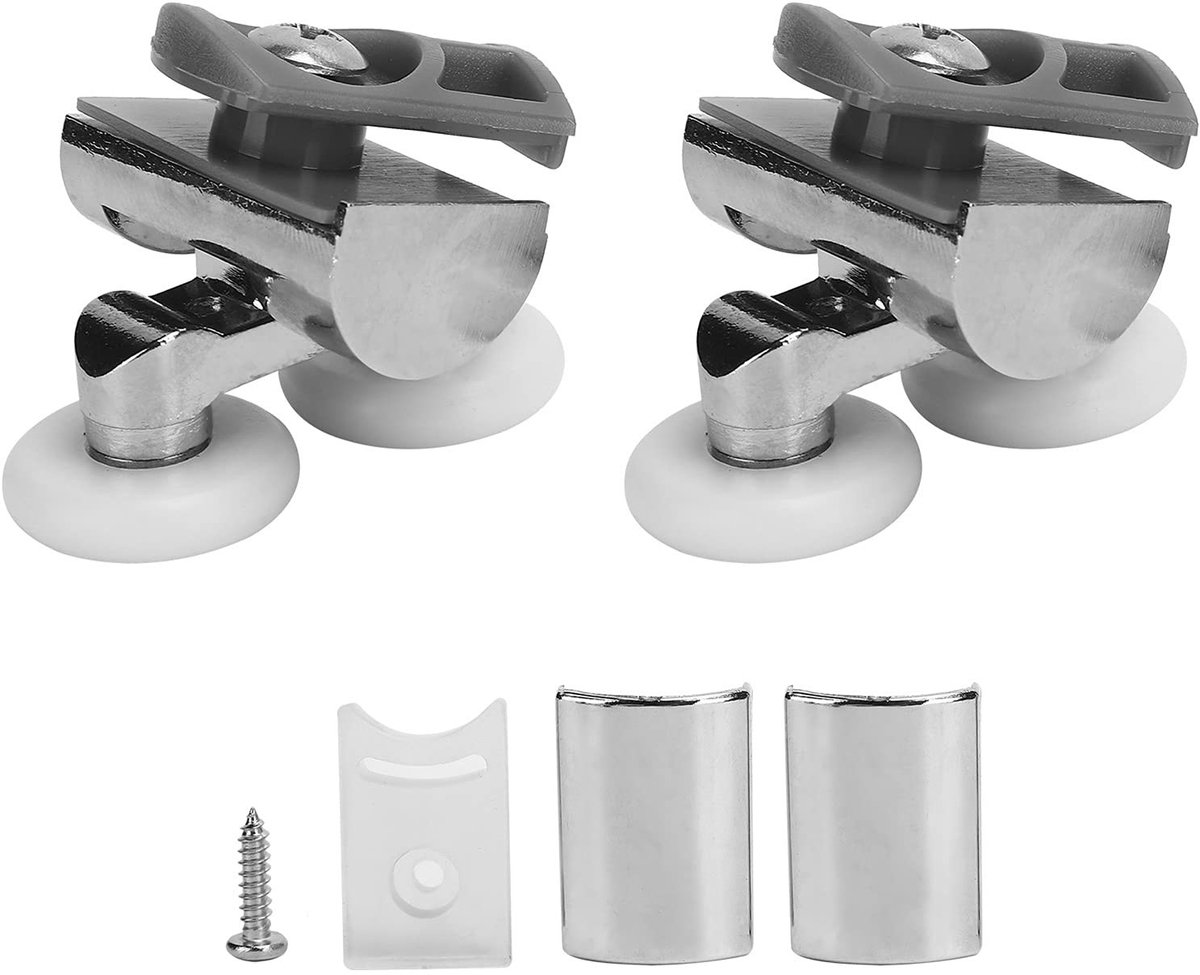 Allecto - Douchedeurrollen - Duurzame Nylon Wielen - Soepele Beweging - 23 mm - Badkamerdeuren - Geschikt voor Badkamer - Kleur of model niet gespe... Skateonderdeel kopen online