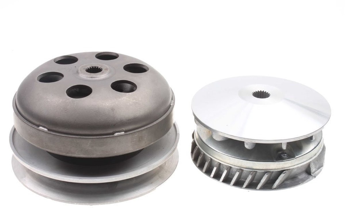 Allecto - Driving Wheel - Drijfwiel Set - Voor 250cc en Go Kart - Geschikt voor Moped en Scooter - Inclusief Rijdwiel - Hoogwaardige Kwaliteit Buitenspeelvoertuigaccessoire kopen online