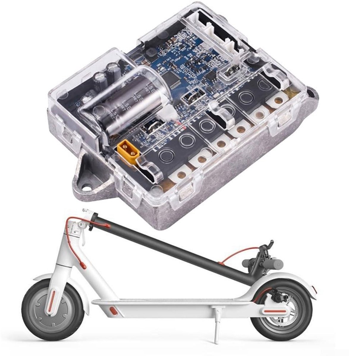 Allecto - Hoofdprintplaat - Controller voor Xiaomi M365 - Duurzaam en praktisch - 12 x 8 x 5 cm - Elektrische scooter - Moederbord - Geschikt voor ... Buitenspeelvoertuigaccessoire kopen online