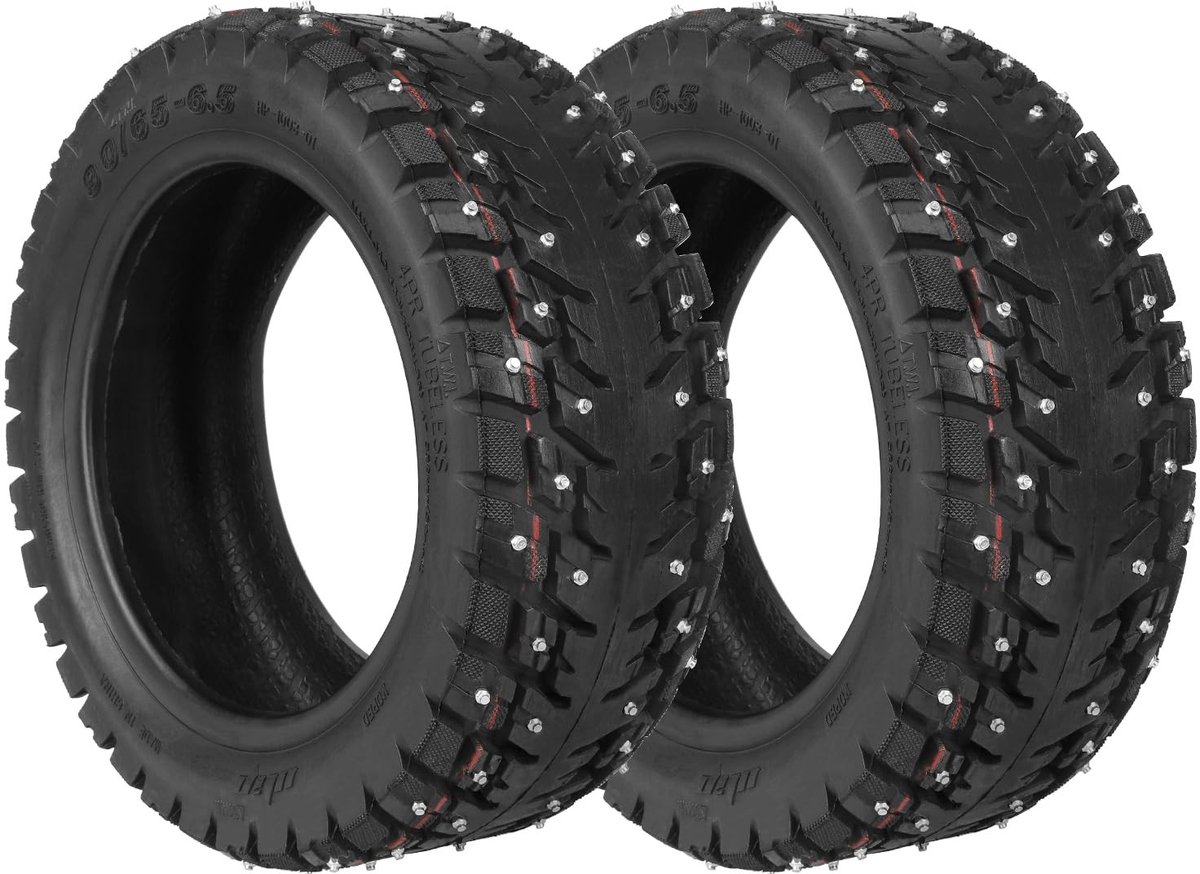 Allecto - Offroad Tyres - 90/65-6.5 Inch - Hoge prestaties - Geschikt voor Dualtron Thunder - Duurzaam en comfortabel - Voor zware omstandigheden -... Buitenspeelvoertuigaccessoire kopen online